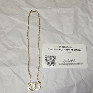 Givenchy G-logo Gold-tone Chain Necklace
